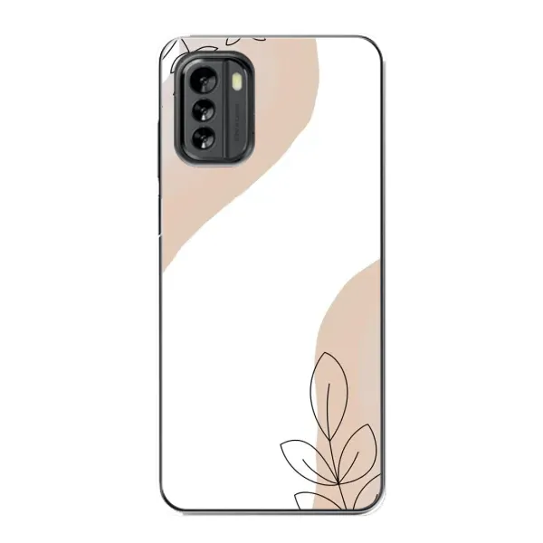 Чехол с принтом «Нюдовая веточка абстракция» для Nokia G60 Чехол с принтом «Нюдовая веточка абстракция» для Nokia G60