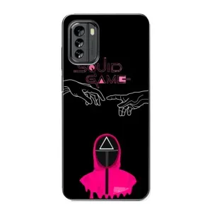 Чохол з принтом «Мінімалізм Гра кальмара» для Nokia G60