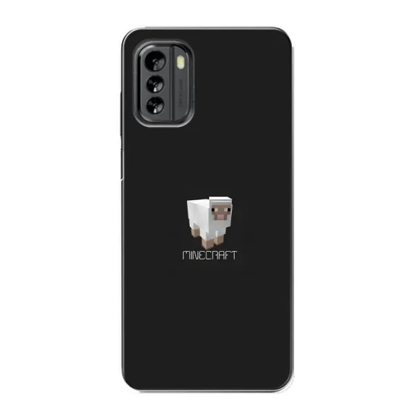 Чохол з принтом «Овечка Майнкрафт» для Nokia G60