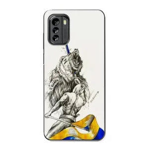 Чехлы Доброго вечора, ми за України для Нокиа G60 (AlphaPrint) (Победа)