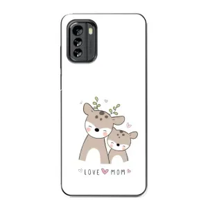 Чохли для мами на Nokia G60 (Оленята мама і малюк)