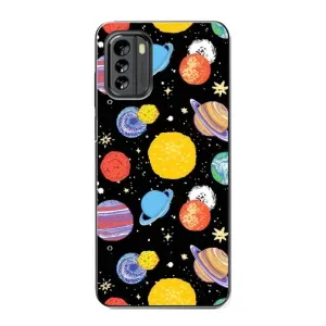 Космические Чехлы для Нокиа G60 (VPrint) (Рисованные планеты)