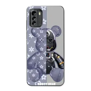 Крутые Чехлы Луи Виттон для Nokia G60 (AlphaPrint) (Робот Мишка)