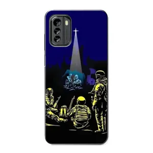 Різдвяні, Святкові Чохли для Nokia G60 (Різдво в Україні)