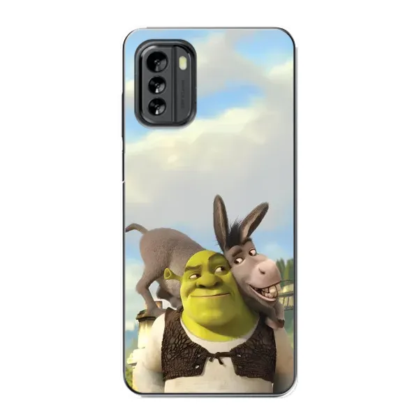 Чохол з принтом «Шрек та Осел» для Nokia G60
