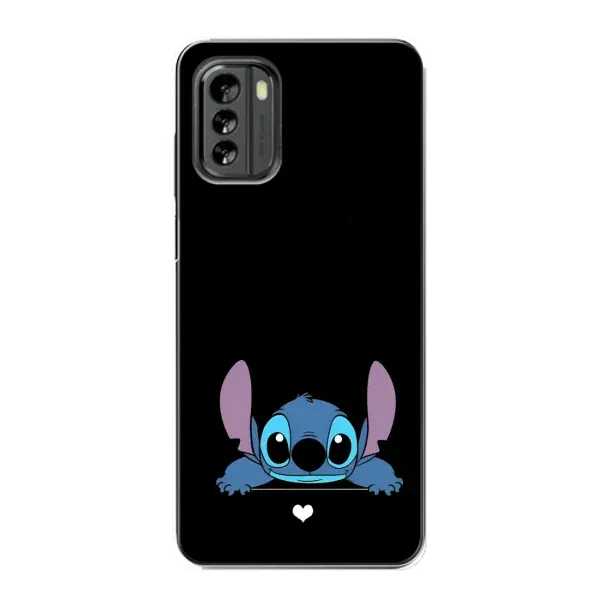 Чехол с принтом «Стич на черном» для Nokia G60 Чехол с принтом «Стич на черном» для Nokia G60