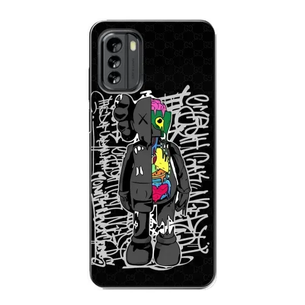 Чехол с принтом «Стиль Bearbrick» для Nokia G60