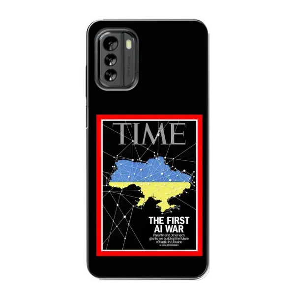 Чохол з принтом «TIME Ukraine» для Nokia G60