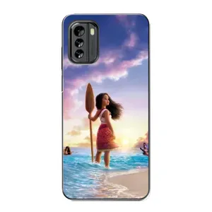 Чехол с принтом «Моана с веслом» для Nokia G60
