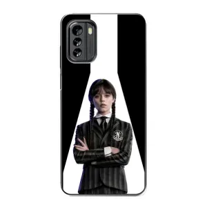 Чехлы Венсдей на Nokia G60 Уэнсдей (AlphaPrint) (W-Wednesday)