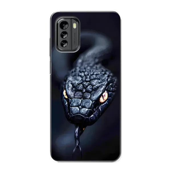 Чохол з принтом «Чорна змія» для Nokia G60