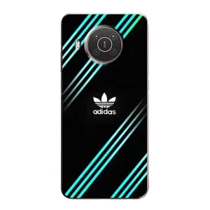 Чохли Адидас для Nokia X10 (AlphaPrint) (Адідас з полосами)