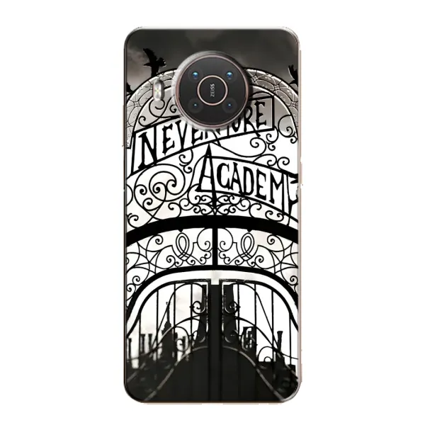 Чохол з принтом «Ворота Академії Невермор» для Nokia X10 Чохол з принтом «Ворота Академії Невермор» для Nokia X10