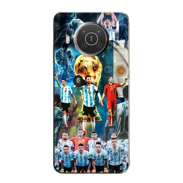Чехол с принтом «Аргентина Месси» для Nokia X10 Чехол с принтом «Аргентина Месси» для Nokia X10