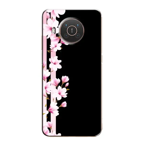 Чехол с принтом «Цветочки» для Nokia X10