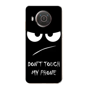 Чохол для Нокія Х10 - (AlphaPrint) з принтом (ТОП продажів) (Dont Touch)