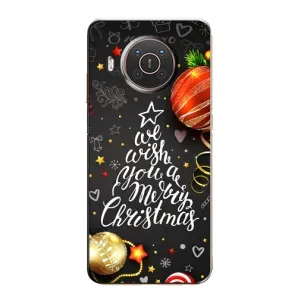 Різдвяні Чохли для Nokia X10 (VPrint) (Ялинка)