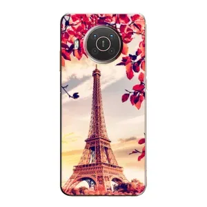 Чохол Ейфелева Вежа Nokia X10 - (AlphaPrint) (Ейфелева Вежа)