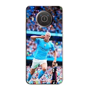 Чохли з футболістом Ерлінг Холанд для Nokia X10 (AlphaPrint) (фанати Холанда)