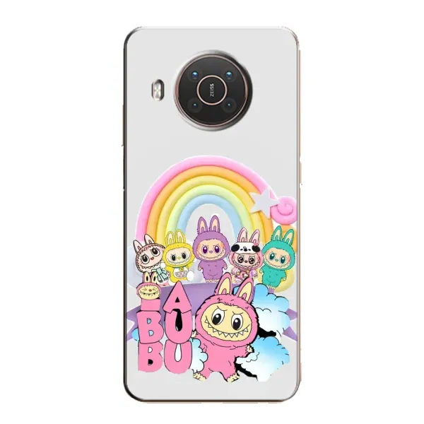 Чехол с принтом «Фон Лабубу» для Nokia X10