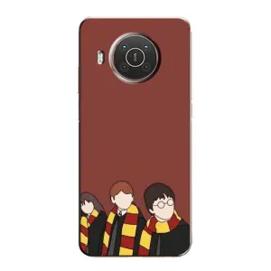 Чохли з Гаррі Поттером для Nokia X10 (AlphaPrint) (Гарі з друзями)