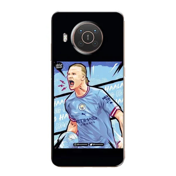 Чехол с принтом «гол Эрлинг Холланд» для Nokia X10