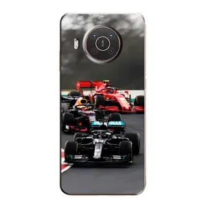 Чохол з принтом «Гонка Формула 1» для Nokia X10