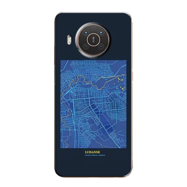 Чохол з принтом «Луганськ» для Nokia X10