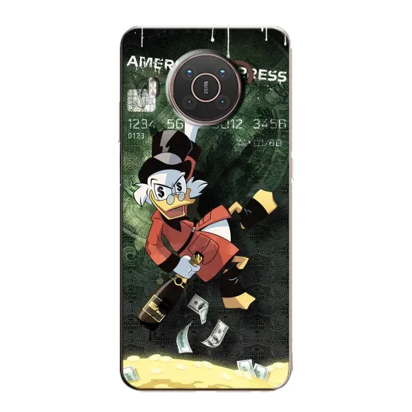 Чохол з принтом «Карточка Скруджа» для Nokia X10