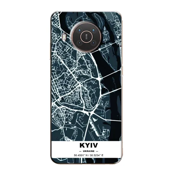Чохол з принтом «Київ» для Nokia X10