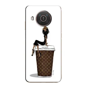 Чохли Луі Вітон для Nokia X10 (AlphaPrint - LOUIS VUITTON) (кава LOUIS VUITTON)