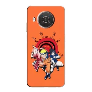 Naruto Anime Чохли для Нокія Х10 (AlphaPrint) (команда Наруто)