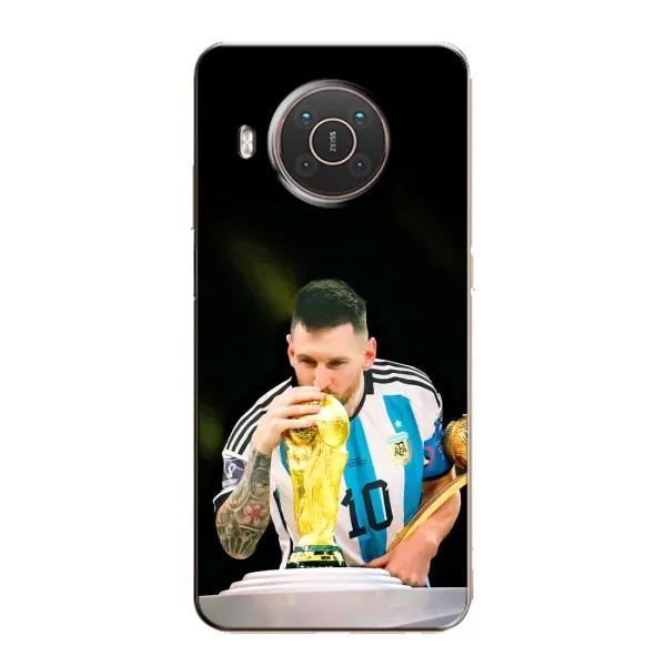 Чехол с принтом «Кубок Месси» для Nokia X10