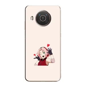 Чохли Персонажі Аніме Наруто для Nokia X10 (AlphaPrint) (Лайк Сакура)