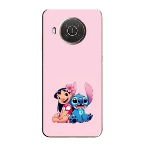 Чохол з принтом Стіч на Nokia X10 (Ліло і Стіч)