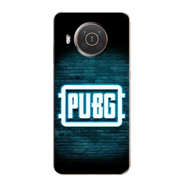 Чехол с принтом «Лого PUBG» для Nokia X10