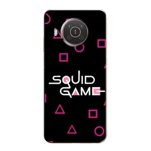 Чохол Гра в кальмара для Nokia X10 (Патерн Гра кальмара)