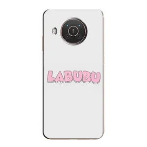 Чехол с Лабубу на Nokia X10 (Лого Лабубу)