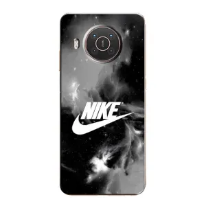 Чохол для Nokia X10 - з принтом Найк (AlphaPrint) (Лого Найк)