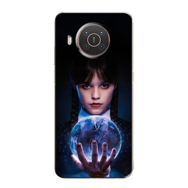 Чохол з принтом «Магічна сфера Венздей» для Nokia X10 Чохол з принтом «Магічна сфера Венздей» для Nokia X10