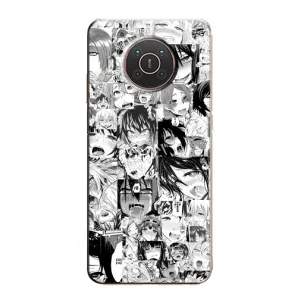 Анімешний чохол для Nokia X10 (Ahegao manga)