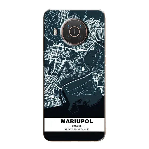 Чохол з принтом «Маріуполь» для Nokia X10