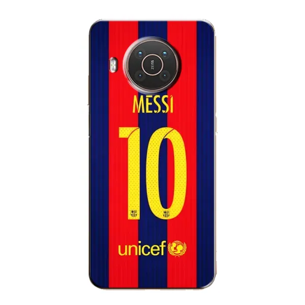 Чехол с принтом «Messi Barca 10» для Nokia X10 Чехол с принтом «Messi Barca 10» для Nokia X10