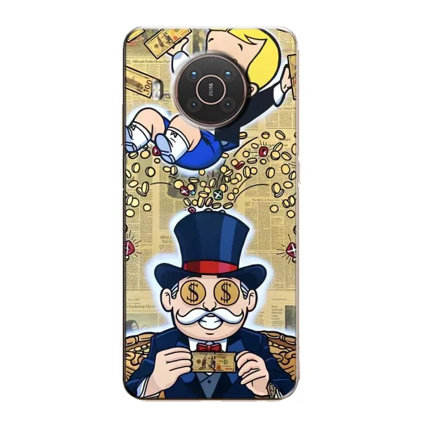 Чехол с принтом «Монополия Мен» для Nokia X10