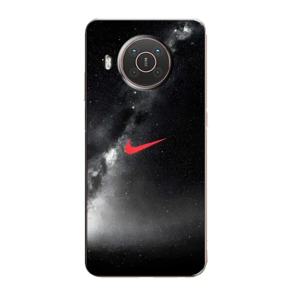 Чехол с принтом «Найк красный» для Nokia X10