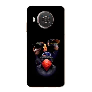 Чохол з Мавпами Nokia X10 - (AlphaPrint) (Три мавпи)