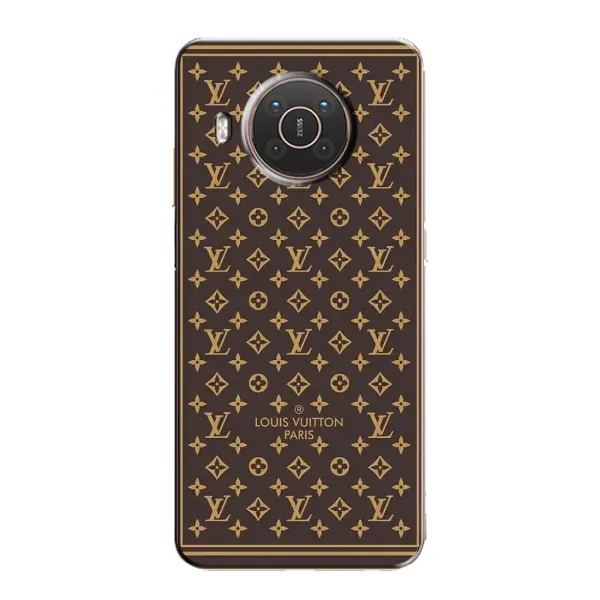 Чехол с принтом «обои LV» для Nokia X10
