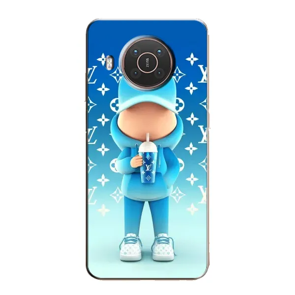 Чехол с принтом «Парень LV» для Nokia X10