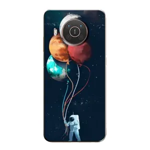 Космічні Чохли для Нокія Х10 (VPrint) (Планети кульки)