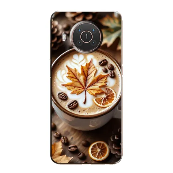 Чехол с принтом «Пряный кофе» для Nokia X10